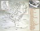 Plan des sites archéologiques